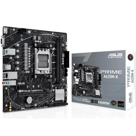 Motherboard Asus Prime A620M-K (AMD,AM5,DDR5,MATX)